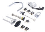 Weigh Safe Lock Set - Dual Locking Pin, Hitch Pin, Padlock, Coupler Latch Lock, Coupler Ball Lock