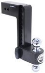 Weigh Safe 180 Hitch 2-Ball Mount for 3" Hitch - 10" Drop/11" Rise - 21K - Cerakote