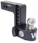Weigh Safe Hitch w/ Built-In Scale for 2.5" Hitch, 6" Drop/7" Rise, 18.5K, Cerakote