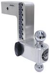 Weigh Safe 180 Hitch 2-Ball Mount for 3" Hitch - 8" Drop/9" Rise - 21K - Aluminum