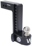 Weigh Safe Hitch w/ Built-In Scale for 2.5" Hitch, 10" Drop/11" Rise, 18.5K, Cerakote