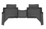 WeatherTech HP 2nd Row Rear Auto Floor Mat - High Wall Design - Black