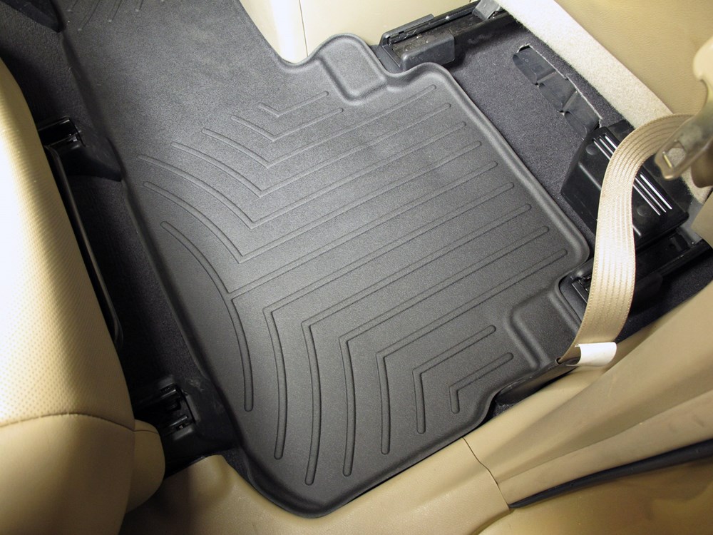 2012 Toyota Highlander WeatherTech 2nd Row Rear Auto Floor Mat Black