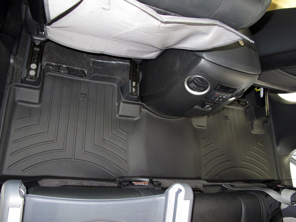 Weathertech 2nd Row Rear Auto Floor Mat Black Weathertech 2nd Row Rear Auto Floor Mat Black Mats Wt441742