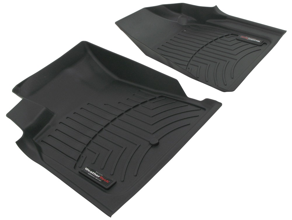 2016 Chevrolet Traverse WeatherTech Front Auto Floor Mats Black