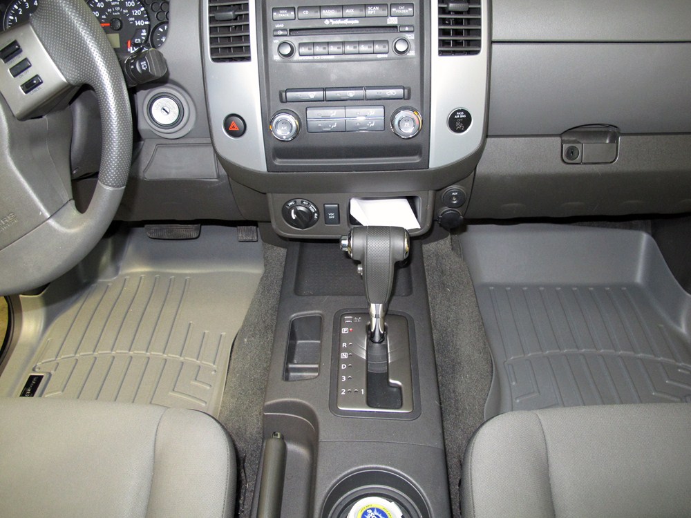 2010 Nissan Pathfinder Weathertech Front Auto Floor Mats Gray