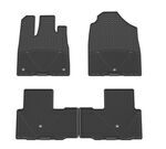 WeatherTech All-Weather Front and Rear Floor Mats - Black