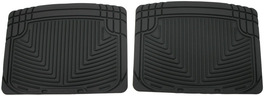 Weathertech All Weather Rear Floor Mats Black Weathertech Floor