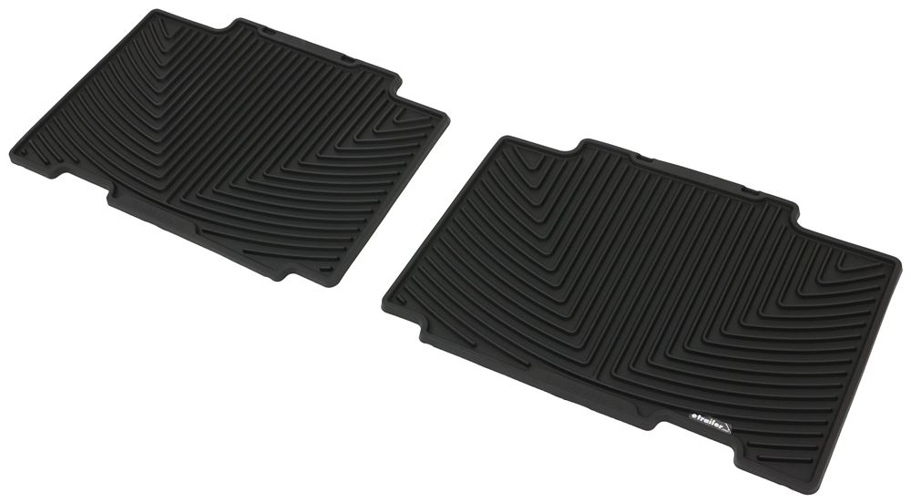 2018 Toyota RAV4 WeatherTech AllWeather Rear Floor Mats Black
