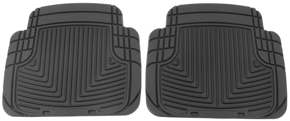 Weathertech All Weather Rear Floor Mats Black Weathertech All Weather Rear Floor Mats Black Wtw50