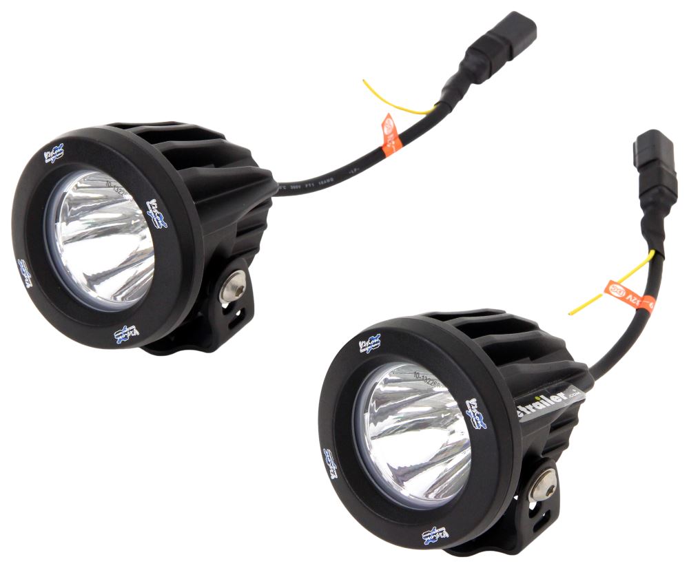Vision X Optimus Round Prime Pod Light Kit - LED - 20W - Narrow Spot Beam - 3-3/4" Diameter Vision X Off Road Lights XIL-OPR110KIT