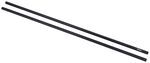 Yakima Roof Rack for Rain Gutters - RoundBar Crossbars - Steel - Black - Qty 2