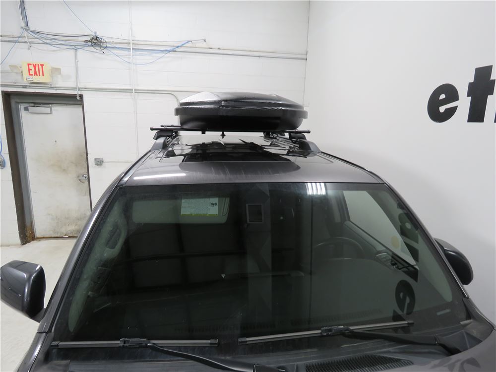 Yakima Skybox Lo Rooftop Cargo Box 15 Cu Ft Black Carbonite