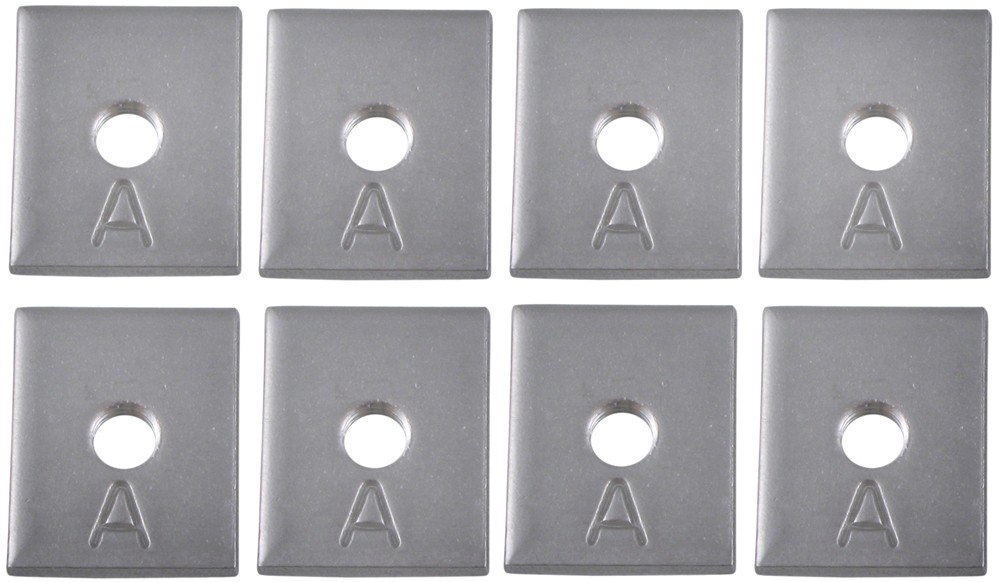 New Yakima anchor plates for track systems A plates set of eight 8810074