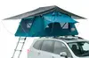 Blue Thule Tepui Explorer Ayer 2 rooftop tent mounted on vehicle.