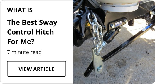 What is the Best Sway Control Hitch for Me?