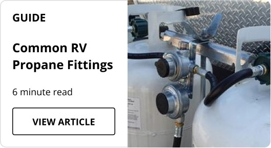 Common Types of RV Propane Fittings