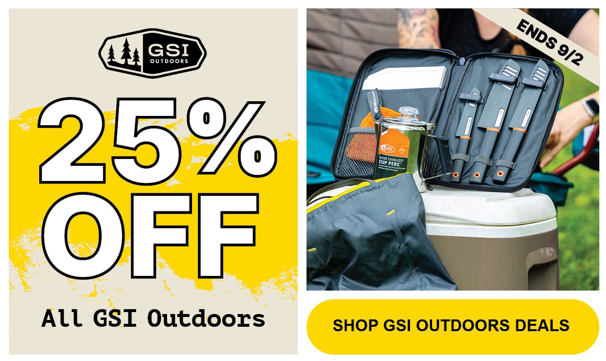 25% Off GSI Outdoors Products