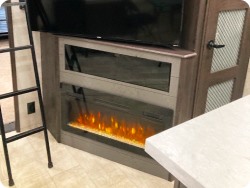 RV Living Room with Couch.