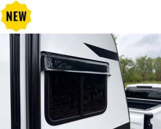 RainBlade RV Rain Deflector and Sun Visor.