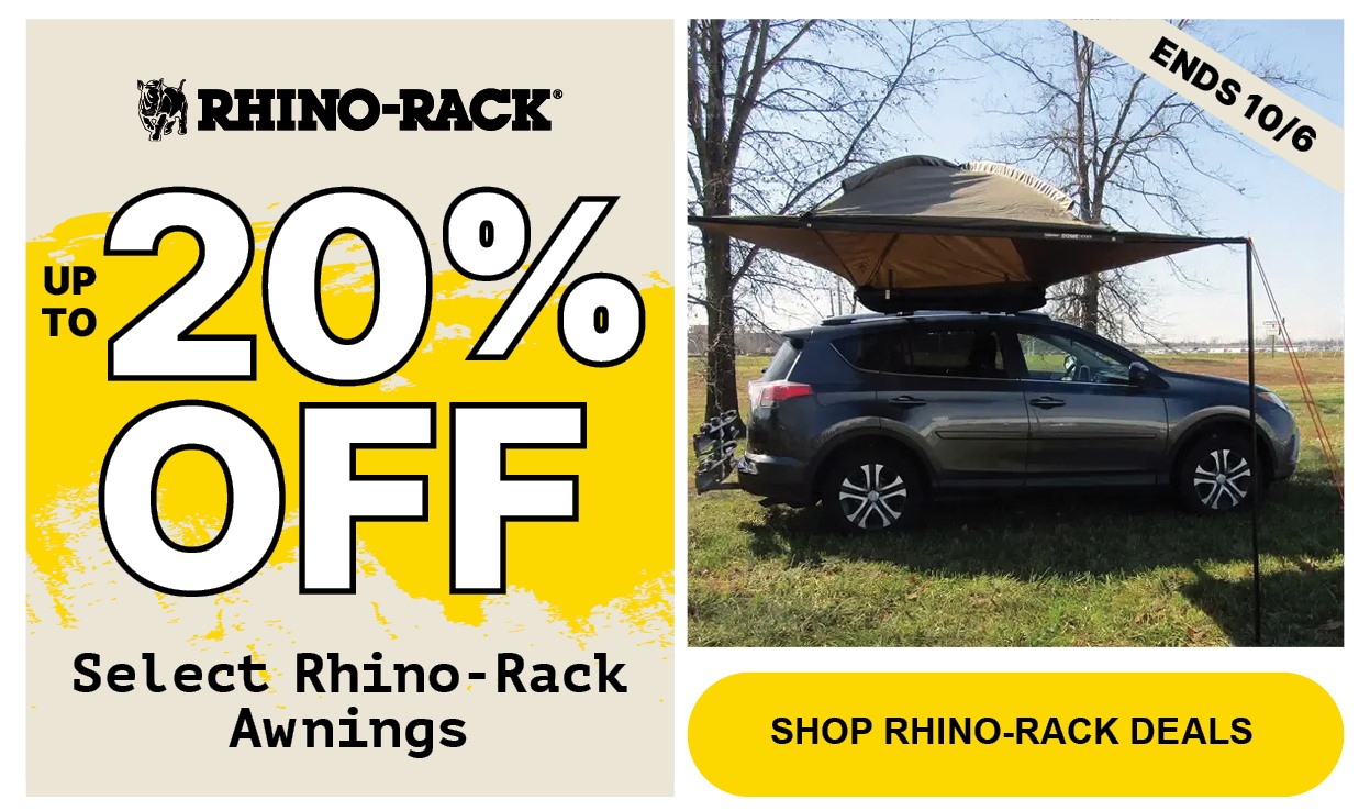 20% Off Rhino Rack Awnings