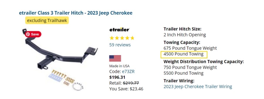 Towing Capacity