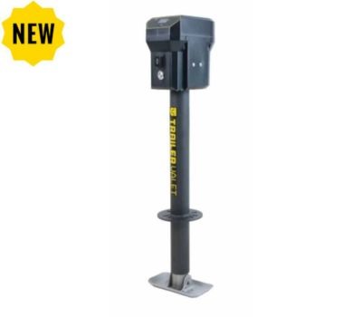 Trailer Valet Electric Tongue Jack with Digital Tongue Weight Scale.