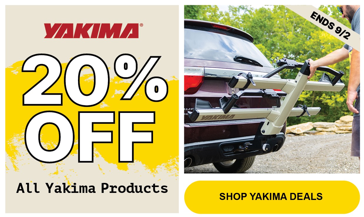 20% Off Yakima Products